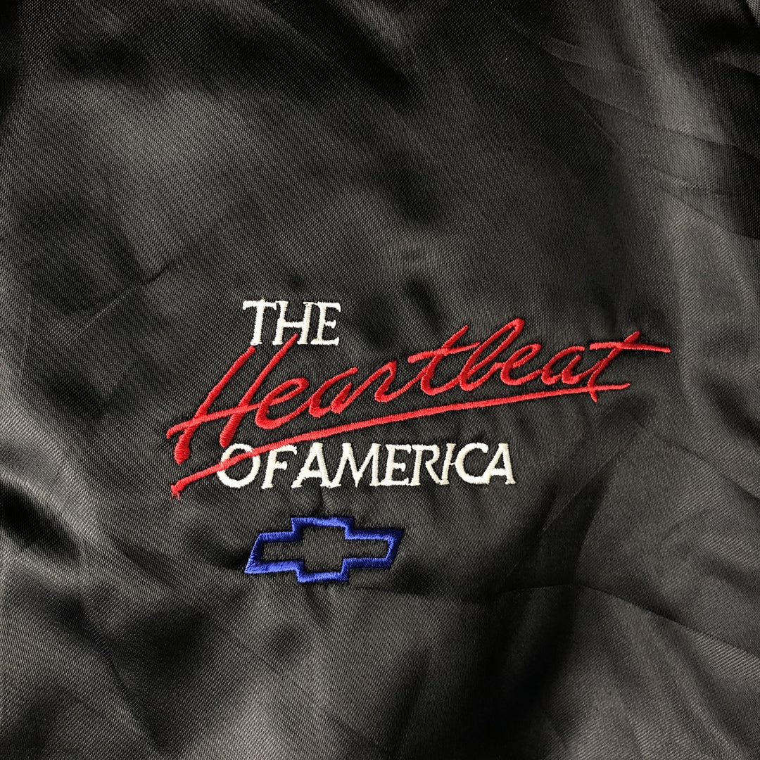 Vintage 80s-90'S West Ark Nylon Varsity Jacket, Award Jacket, Made in USA, Men's Size L Nylon black type Vintage Second Hand