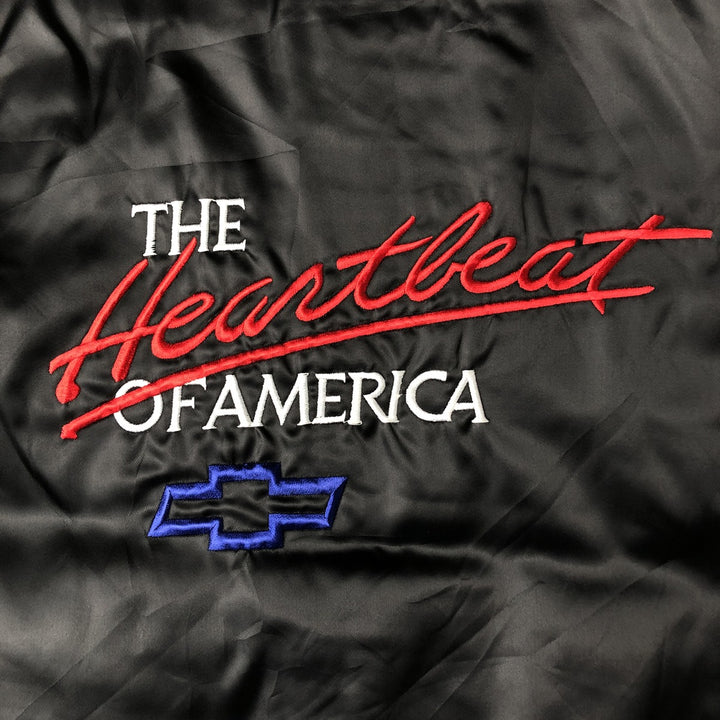Vintage 80s-90'S West Ark Nylon Varsity Jacket, Award Jacket, Made in USA, Men's Size L Nylon black type Vintage Second Hand