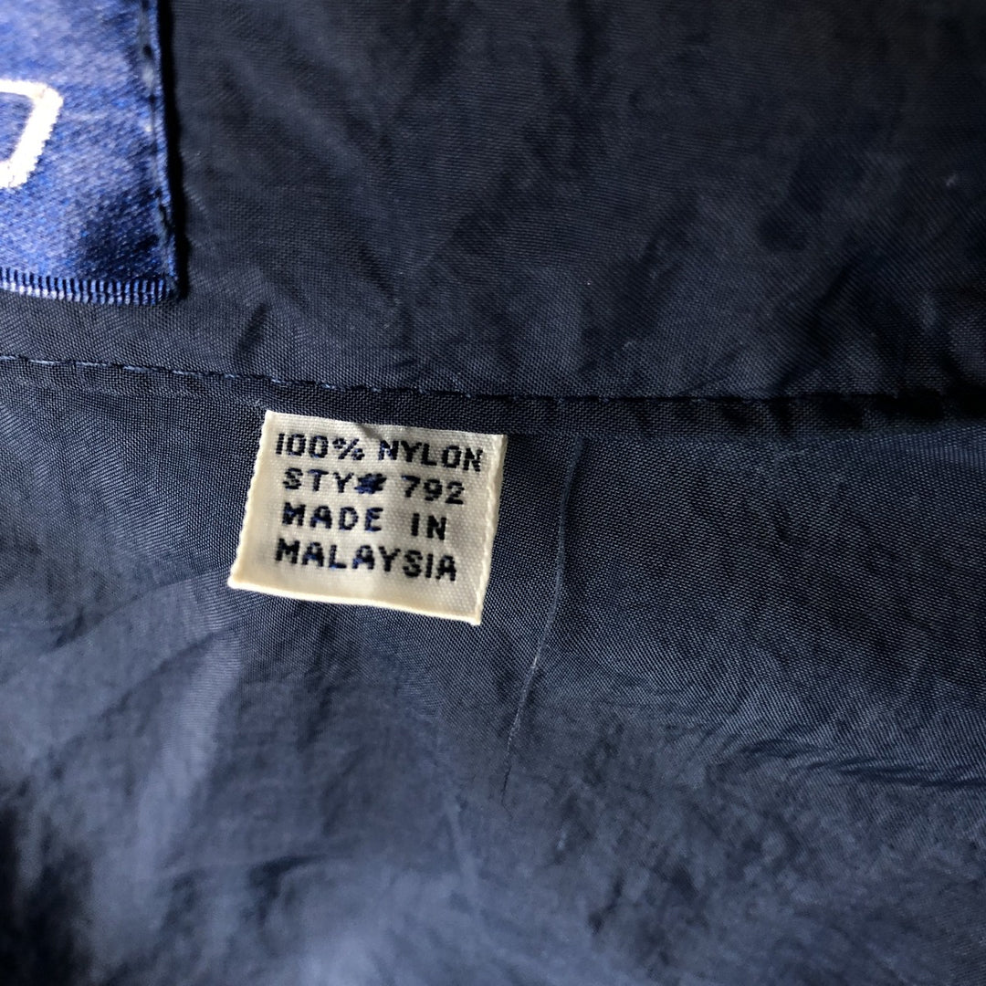 Cactus Nylon Jacket, Men's Size L Nylon navy blue type Vintage Second Hand