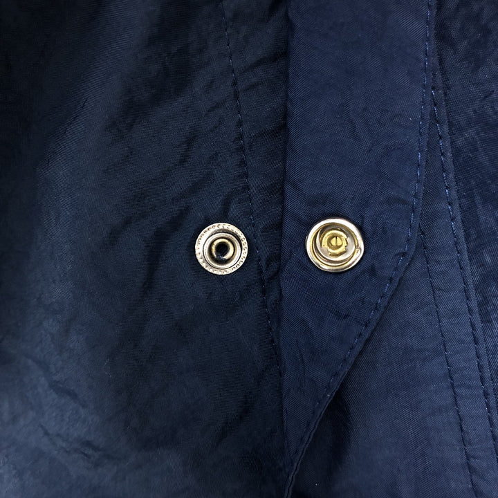 Cactus Nylon Jacket, Men's Size L Nylon navy blue type Vintage Second Hand