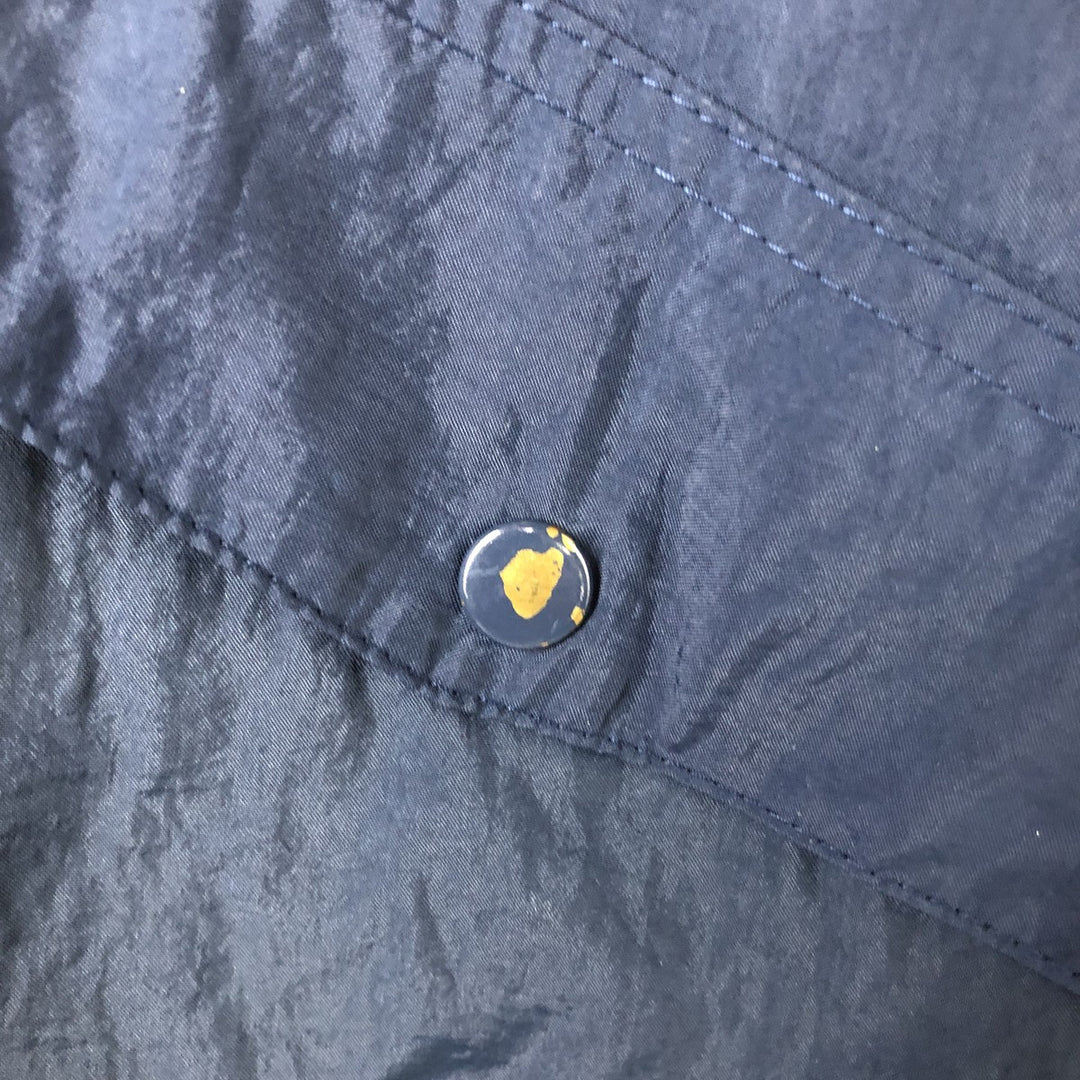 Cactus Nylon Jacket, Men's Size L Nylon navy blue type Vintage Second Hand
