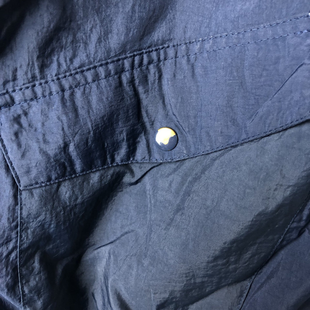 Cactus Nylon Jacket, Men's Size L Nylon navy blue type Vintage Second Hand
