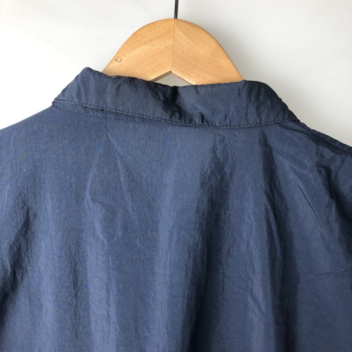 Cactus Nylon Jacket, Men's Size L Nylon navy blue type Vintage Second Hand