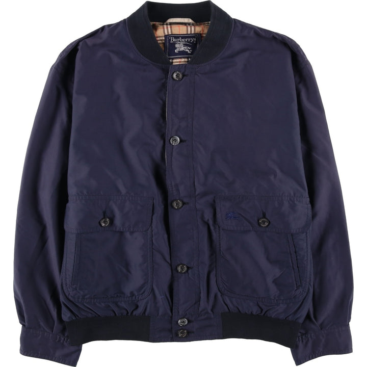 Burberry's Men's Blouson (XL) unclear navy blue type Vintage Second Hand