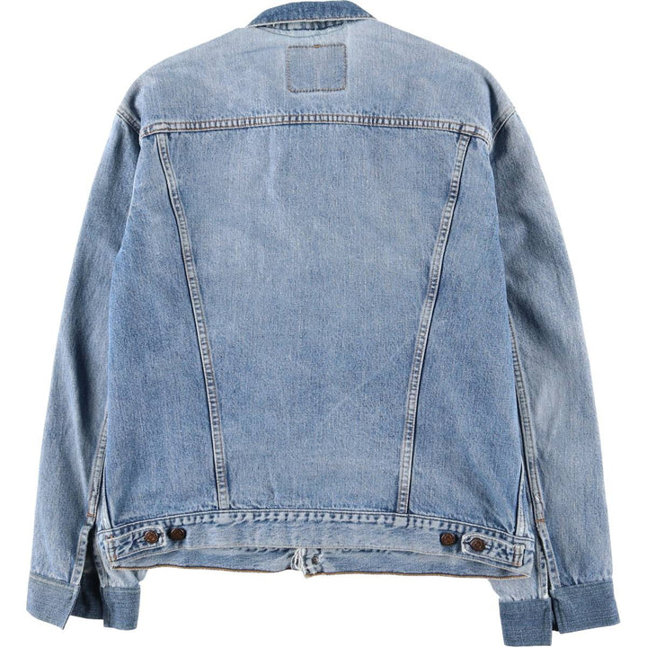 90'S Levi's 70503-0414 Denim Jacket, Men's XXL, Vintage cotton blue type Vintage Second Hand