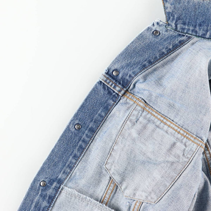 90'S Levi's 70503-0414 Denim Jacket, Men's XXL, Vintage cotton blue type Vintage Second Hand