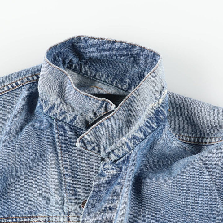 90'S Levi's 70503-0414 Denim Jacket, Men's XXL, Vintage cotton blue type Vintage Second Hand