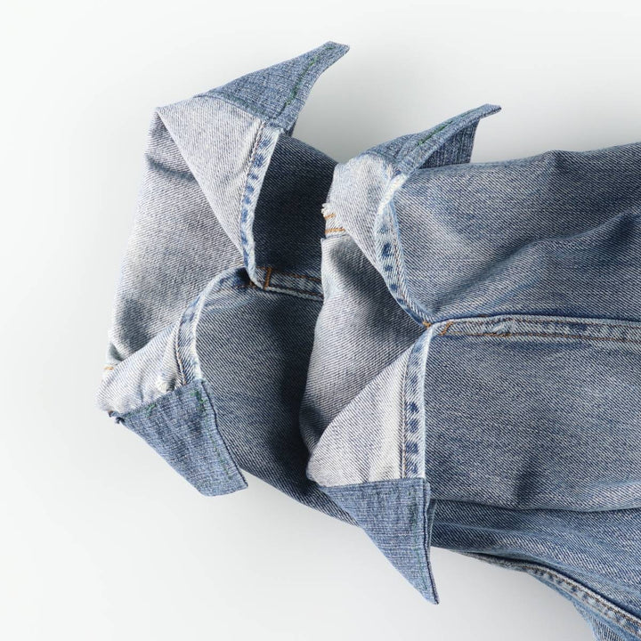 90'S Levi's 70503-0414 Denim Jacket, Men's XXL, Vintage cotton blue type Vintage Second Hand