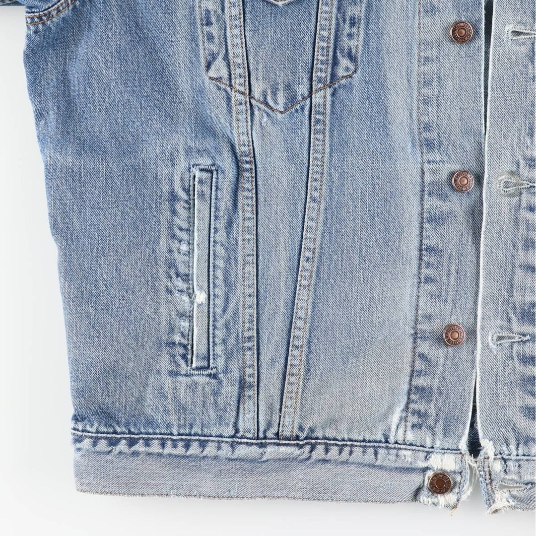 90'S Levi's 70503-0414 Denim Jacket, Men's XXL, Vintage cotton blue type Vintage Second Hand