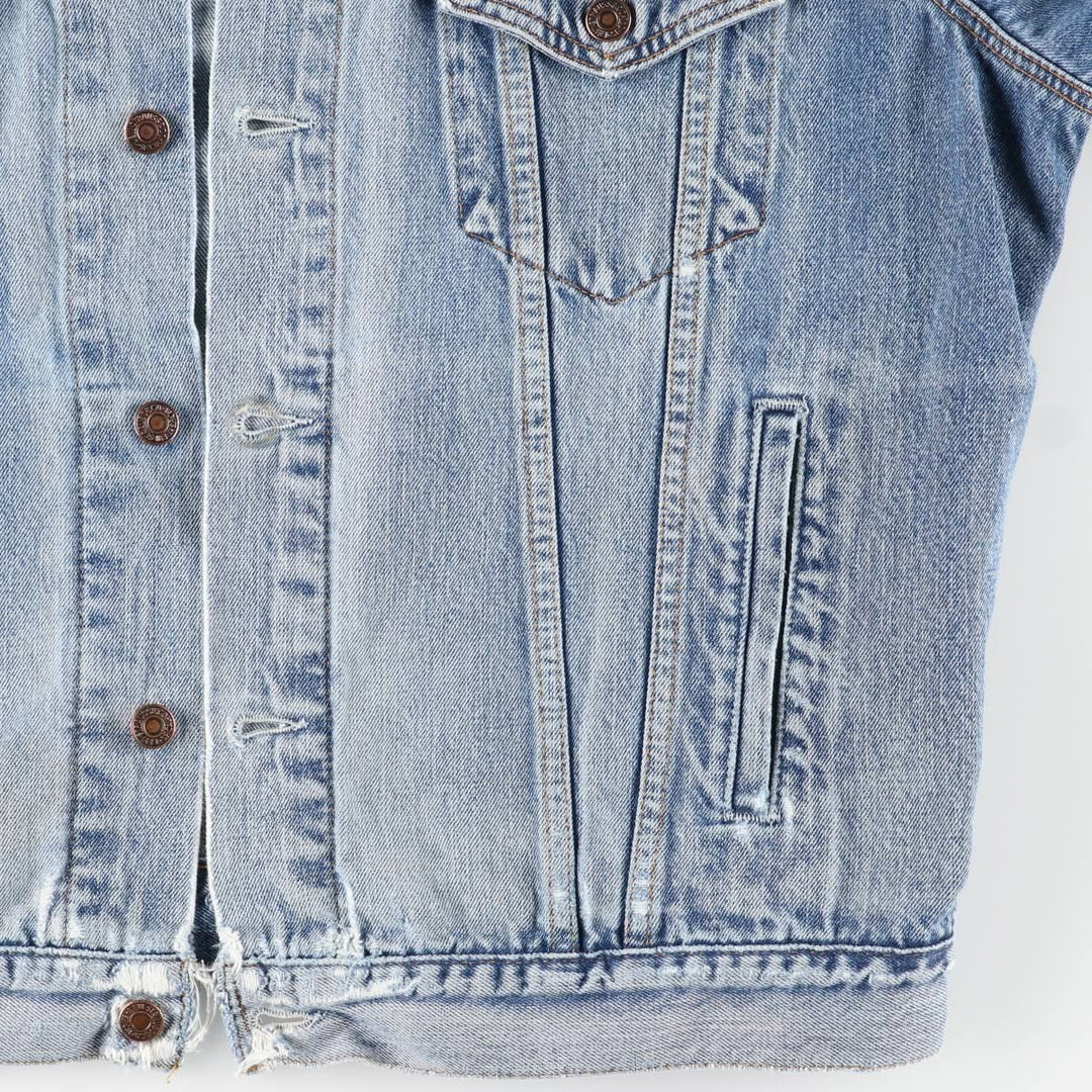 90'S Levi's 70503-0414 Denim Jacket, Men's XXL, Vintage cotton blue type Vintage Second Hand