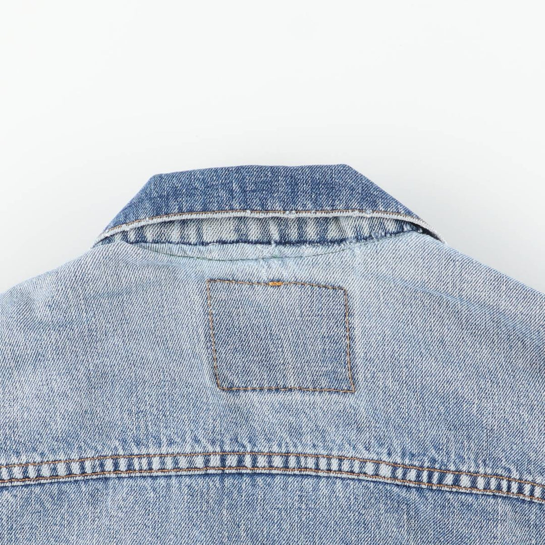 90'S Levi's 70503-0414 Denim Jacket, Men's XXL, Vintage cotton blue type Vintage Second Hand