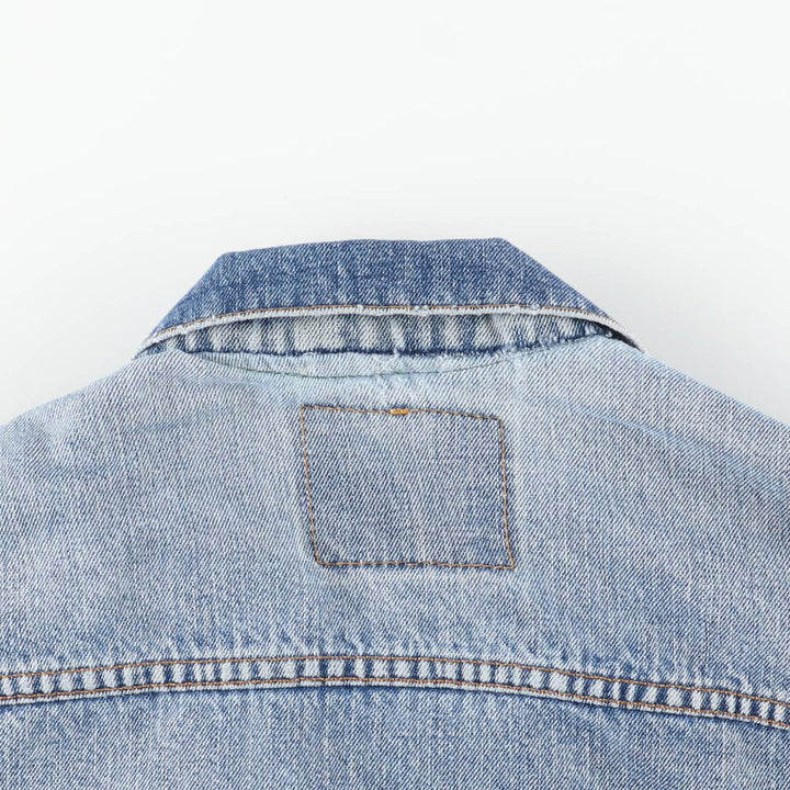 90'S Levi's 70503-0414 Denim Jacket, Men's XXL, Vintage cotton blue type Vintage Second Hand