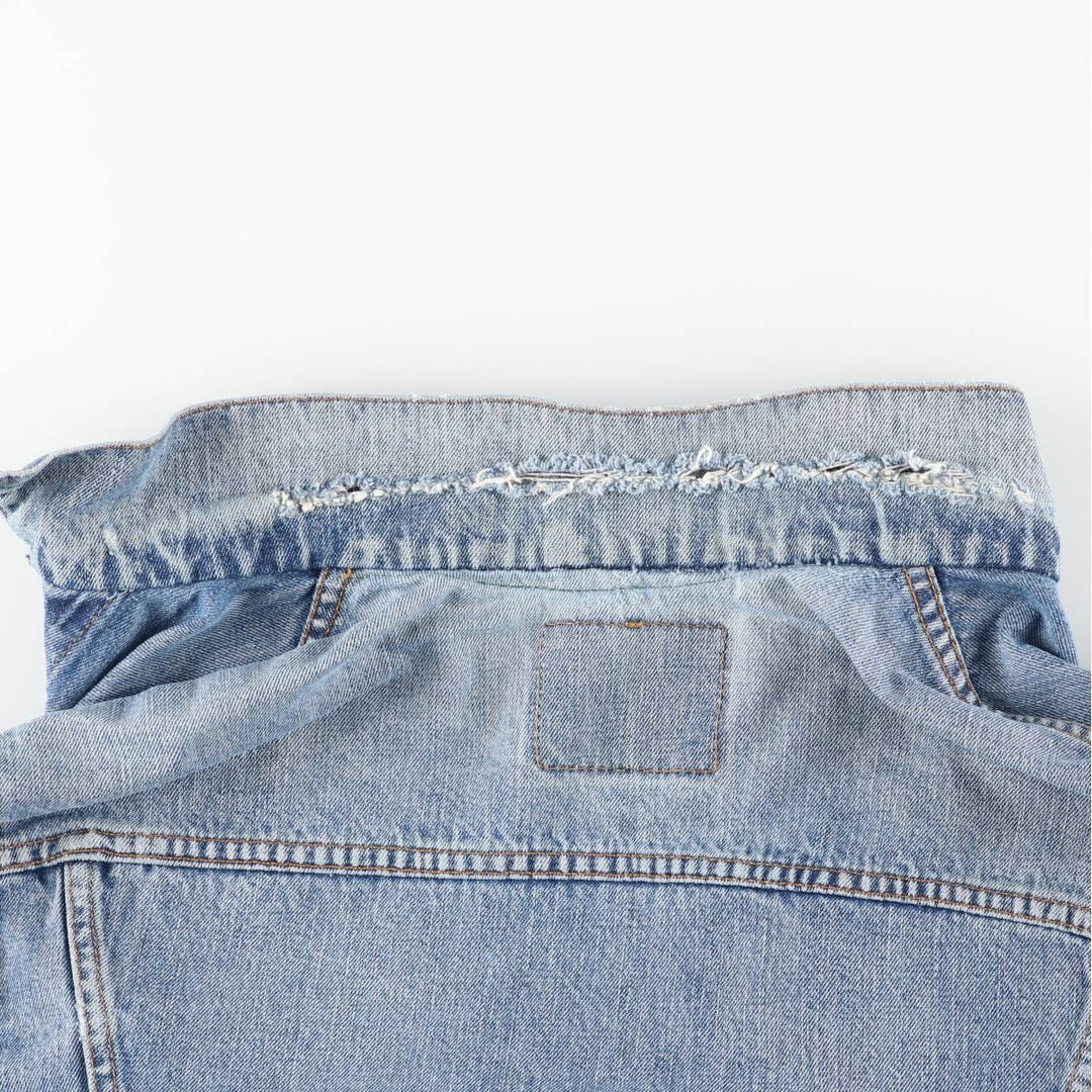 90'S Levi's 70503-0414 Denim Jacket, Men's XXL, Vintage cotton blue type Vintage Second Hand