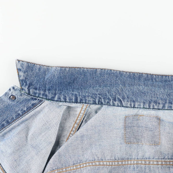90'S Levi's 70503-0414 Denim Jacket, Men's XXL, Vintage cotton blue type Vintage Second Hand