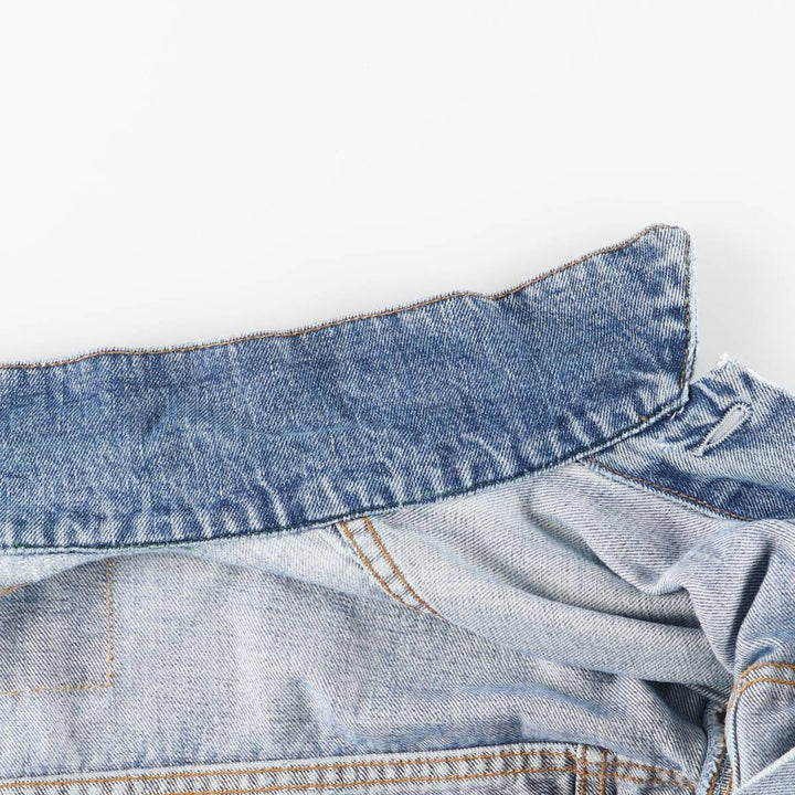 90'S Levi's 70503-0414 Denim Jacket, Men's XXL, Vintage cotton blue type Vintage Second Hand