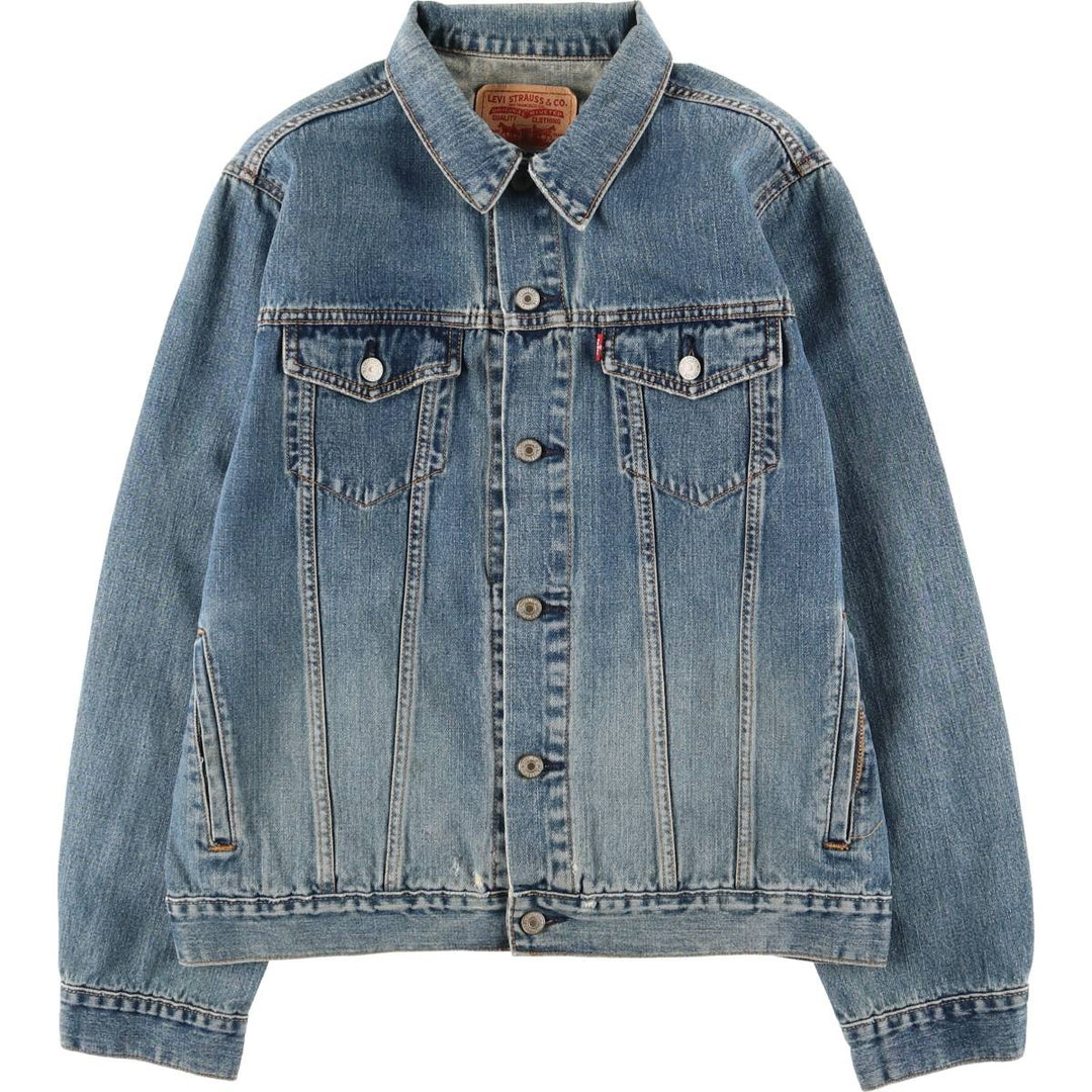 2000'S Levi's 57511 denim jacket, men's size XL cotton blue type Vintage Second Hand