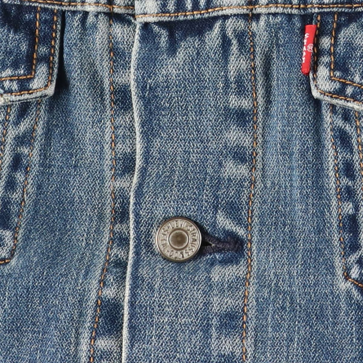 2000'S Levi's 57511 denim jacket, men's size XL cotton blue type Vintage Second Hand