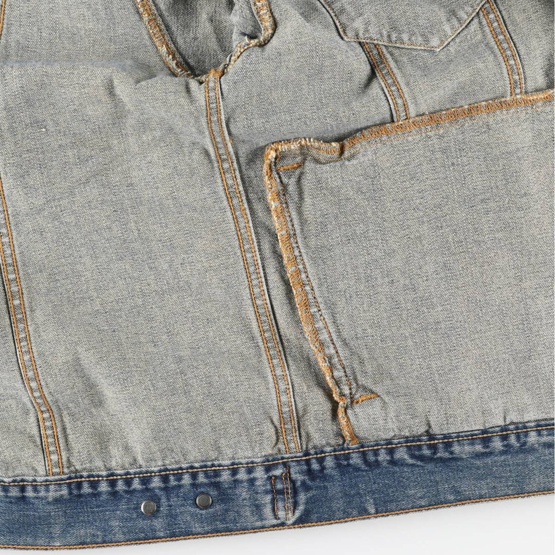 2000'S Levi's 57511 denim jacket, men's size XL cotton blue type Vintage Second Hand