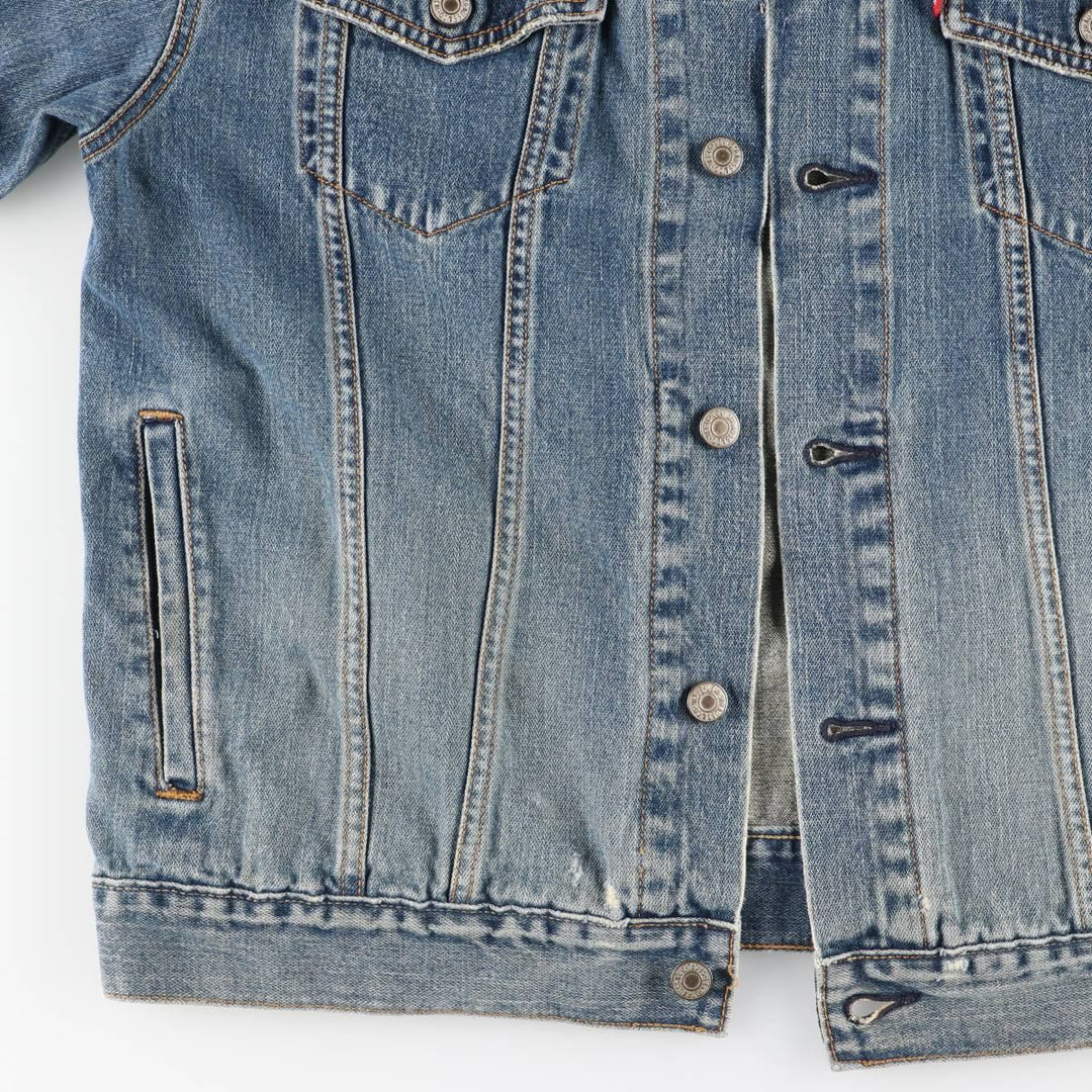2000'S Levi's 57511 denim jacket, men's size XL cotton blue type Vintage Second Hand