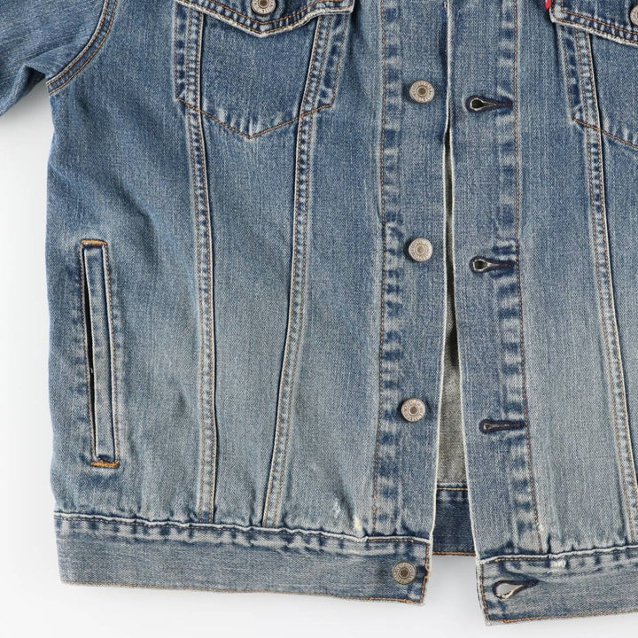 2000'S Levi's 57511 denim jacket, men's size XL cotton blue type Vintage Second Hand