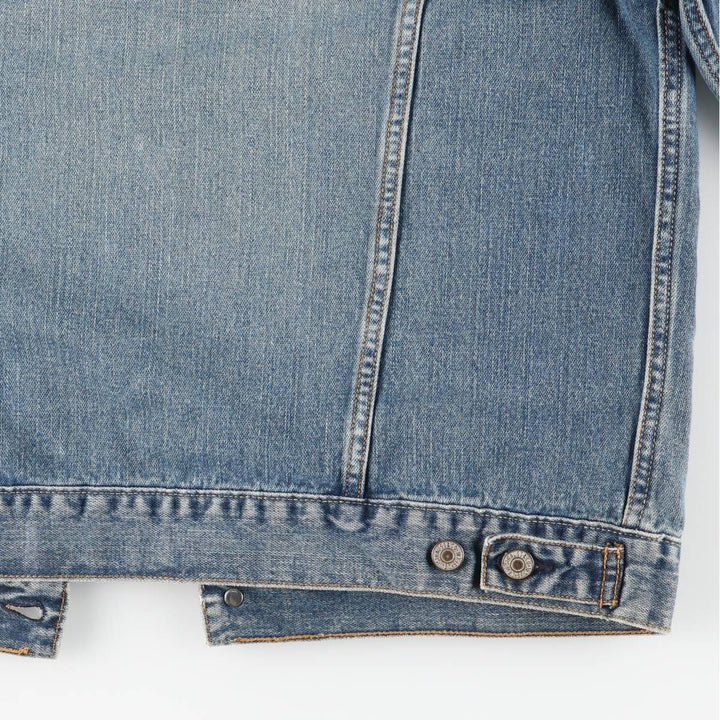 2000'S Levi's 57511 denim jacket, men's size XL cotton blue type Vintage Second Hand