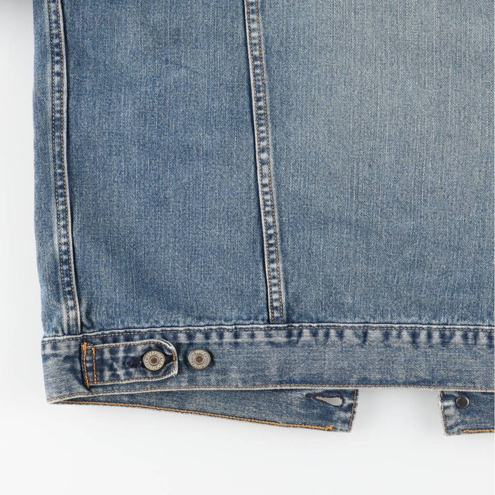 2000'S Levi's 57511 denim jacket, men's size XL cotton blue type Vintage Second Hand