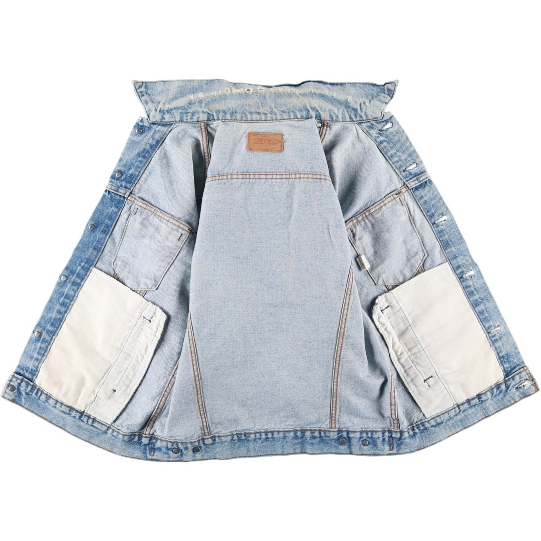 Vintage 1980'S Levi's denim jacket, made in the USA, size M, men's size M cotton blue type Vintage Second Hand