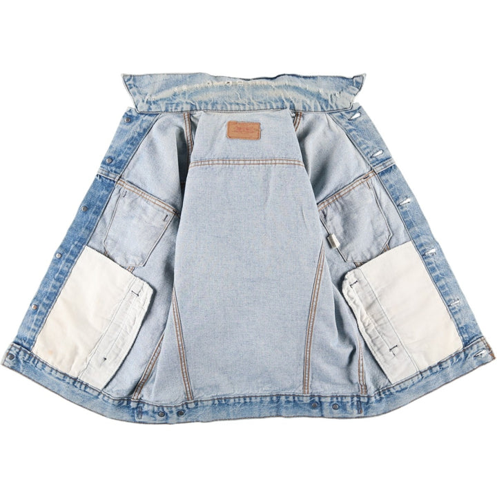 Vintage 1980'S Levi's denim jacket, made in the USA, size M, men's size M cotton blue type Vintage Second Hand
