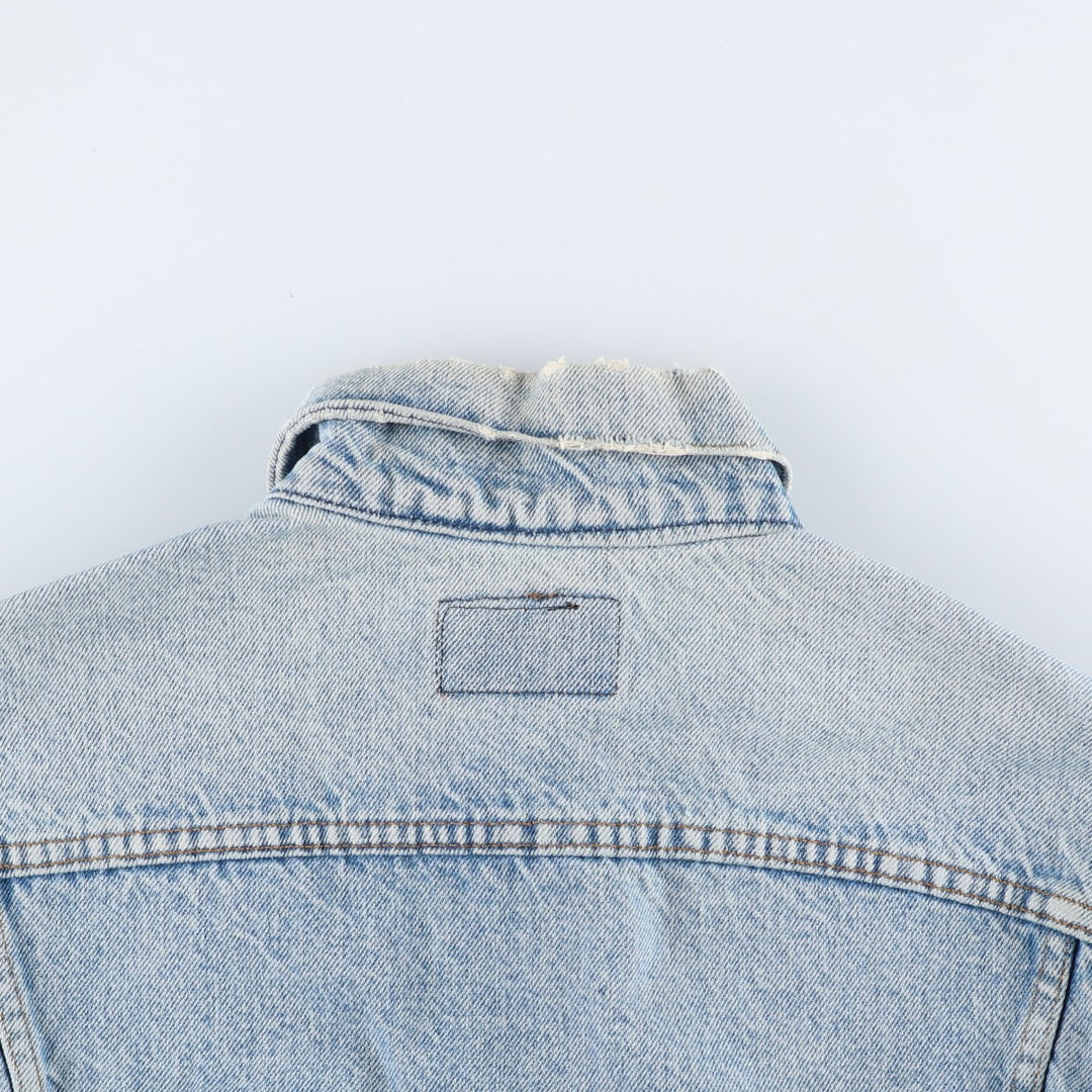 Vintage 1980'S Levi's denim jacket, made in the USA, size M, men's size M cotton blue type Vintage Second Hand