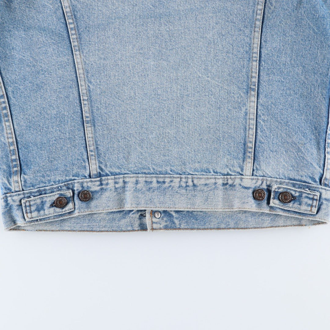 Vintage 1980'S Levi's denim jacket, made in the USA, size M, men's size M cotton blue type Vintage Second Hand