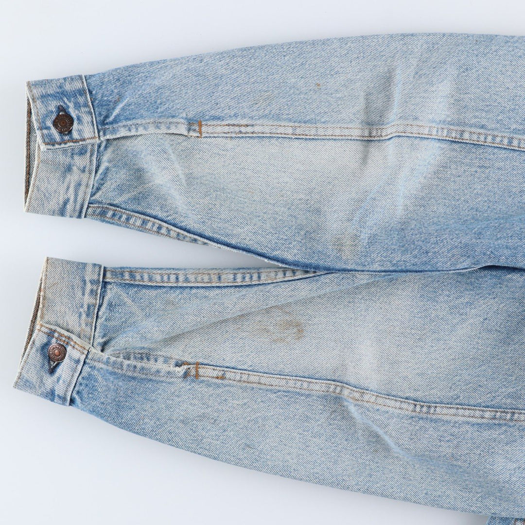 Vintage 1980'S Levi's denim jacket, made in the USA, size M, men's size M cotton blue type Vintage Second Hand