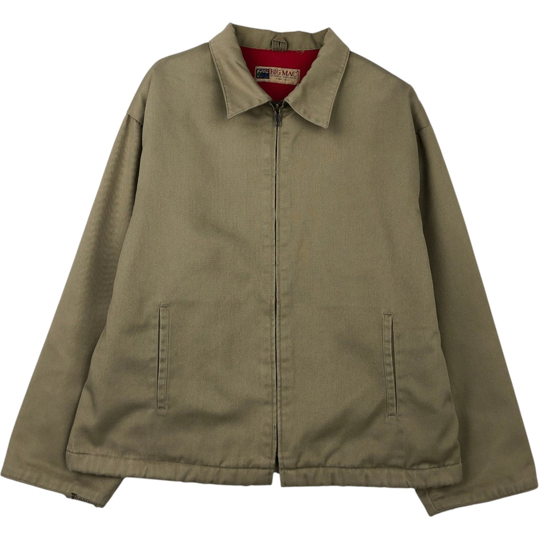90'S Vintage Big Mac Work Jacket, Men's XL unclear Beige type Vintage Second Hand