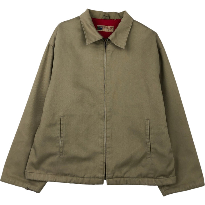 90'S Vintage Big Mac Work Jacket, Men's XL unclear Beige type Vintage Second Hand