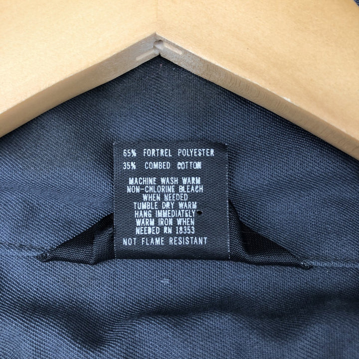 Vintage 80s-90'S Topps Work Jacket, Made in USA, Men's Size XL polyester gray type Vintage Second Hand