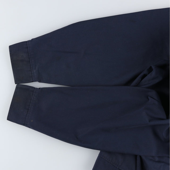1980'S Riverside Miller Work Jacket, Made in USA, Men's XL equivalent, Vintage polyester navy blue type Vintage Second Hand