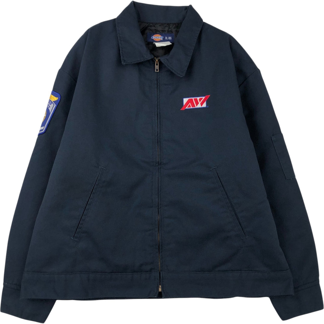 Dickies Eisenhower Jacket, padded work jacket, men's size XL unclear navy blue type Vintage Second Hand