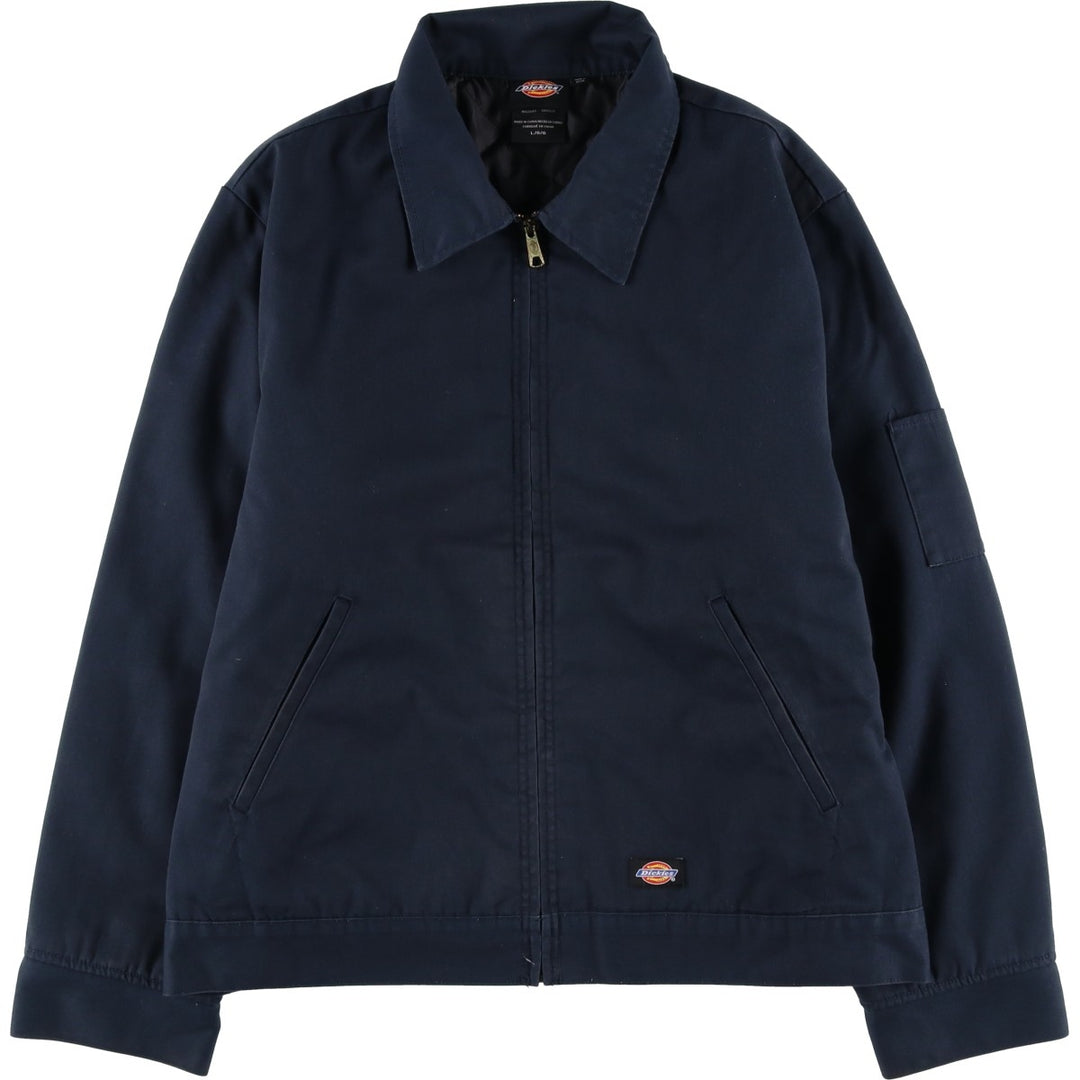 Dickies DK00TJ15 Eisenhower Jacket, Padded Work Jacket, Men's Size L cotton navy blue type Vintage Second Hand
