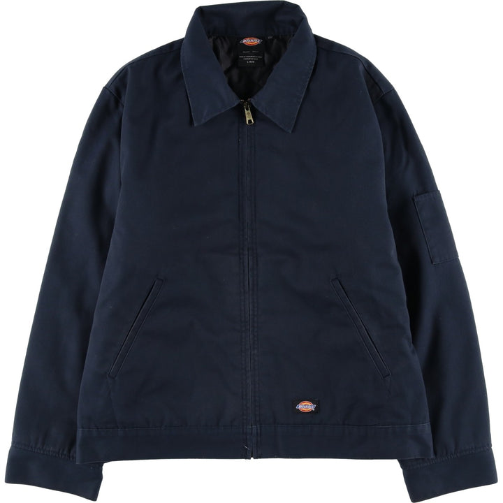 Dickies DK00TJ15 Eisenhower Jacket, Padded Work Jacket, Men's Size L cotton navy blue type Vintage Second Hand