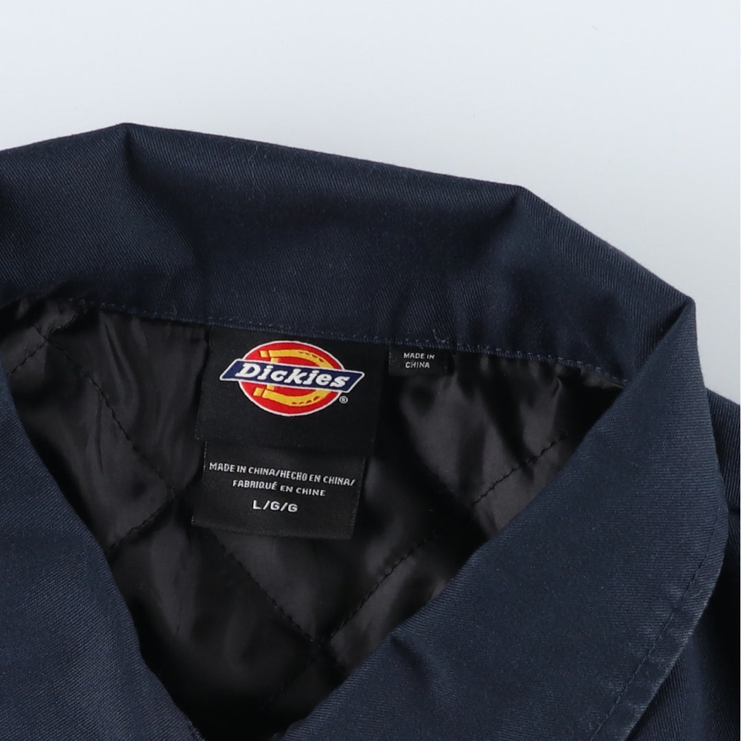 Dickies DK00TJ15 Eisenhower Jacket, Padded Work Jacket, Men's Size L cotton navy blue type Vintage Second Hand