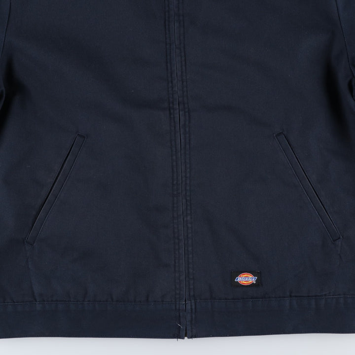 Dickies DK00TJ15 Eisenhower Jacket, Padded Work Jacket, Men's Size L cotton navy blue type Vintage Second Hand