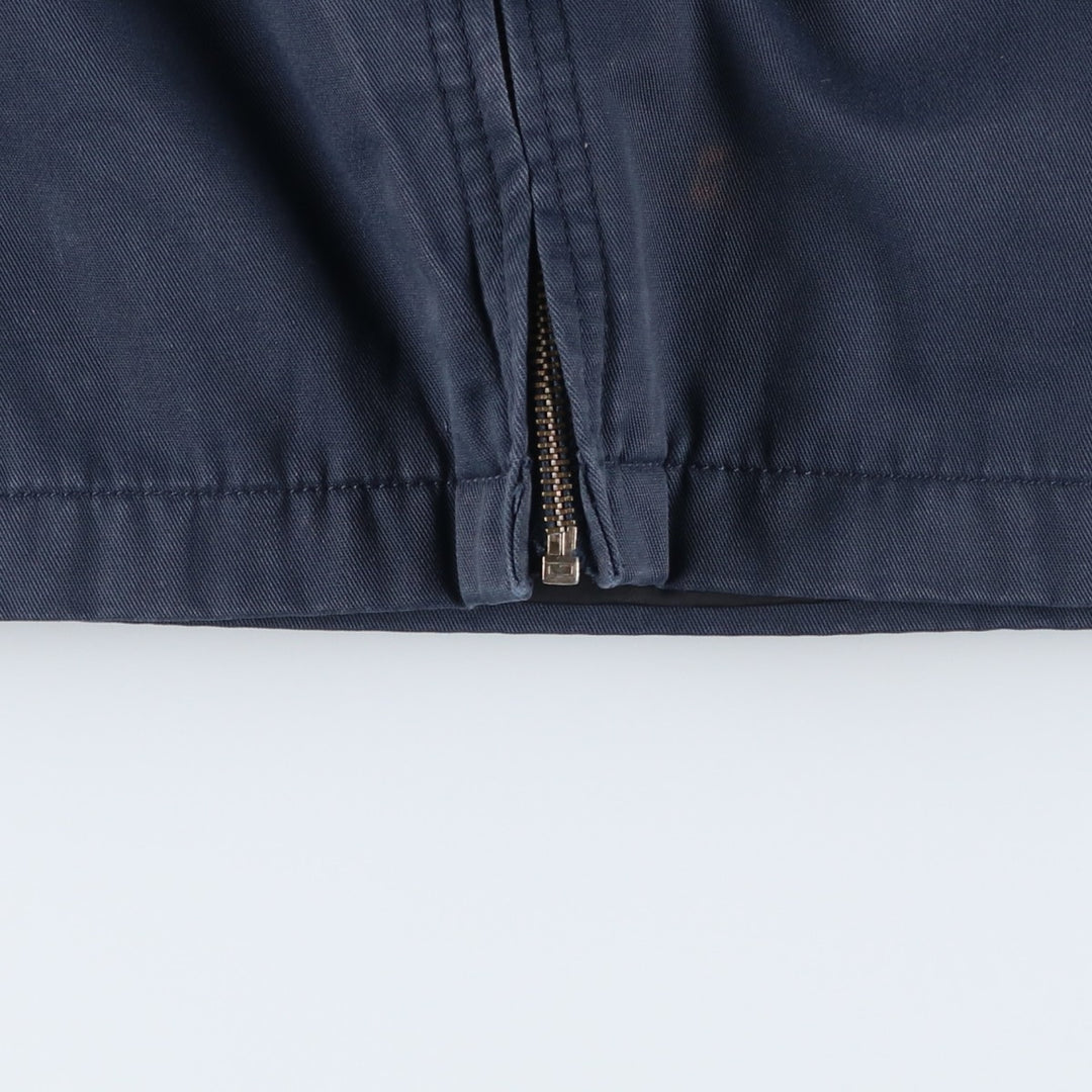 Dickies padded work jacket, men's size L polyester navy blue type Vintage Second Hand