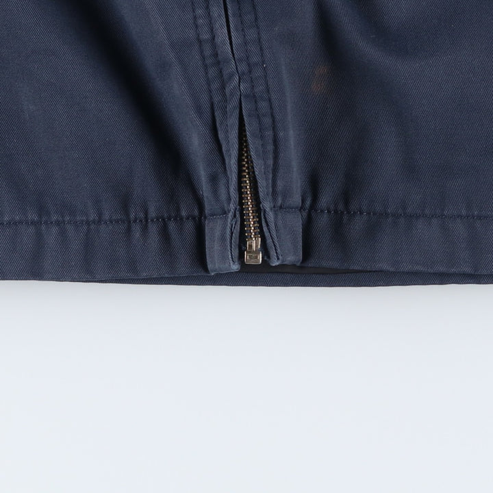 Dickies padded work jacket, men's size L polyester navy blue type Vintage Second Hand
