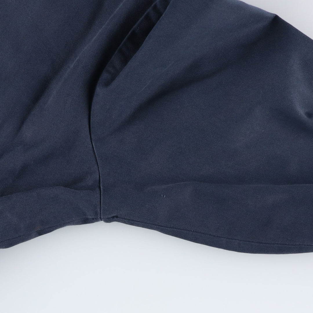 Dickies padded work jacket, men's size L polyester navy blue type Vintage Second Hand
