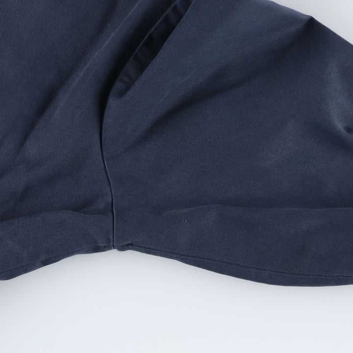 Dickies padded work jacket, men's size L polyester navy blue type Vintage Second Hand