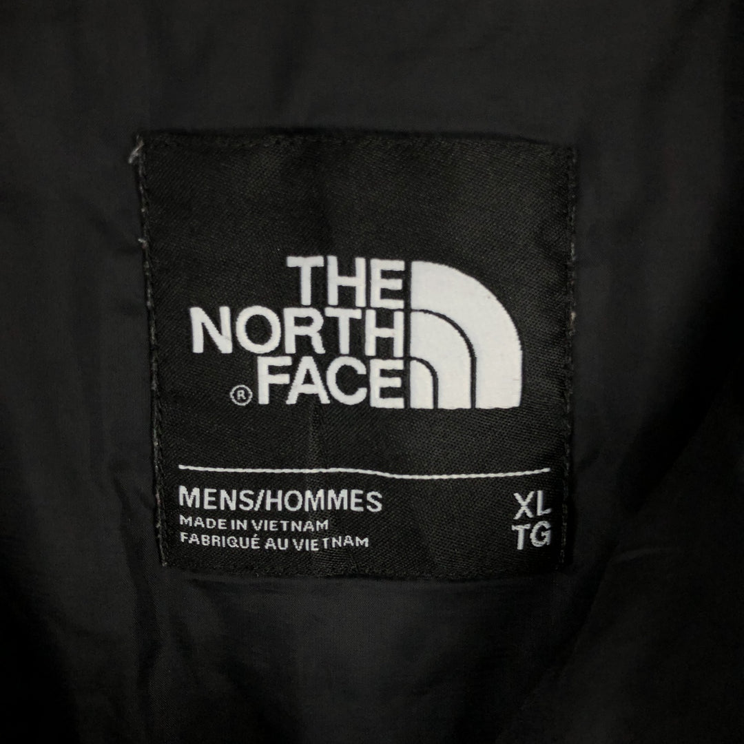 The North Face Thermoball Half-Zip Padded Puffer Jacket, Men's XL polyester black type Vintage Second Hand