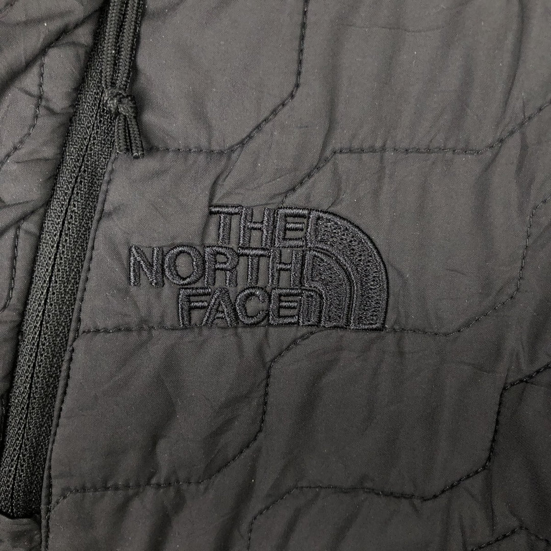 The North Face Thermoball Half-Zip Padded Puffer Jacket, Men's XL polyester black type Vintage Second Hand