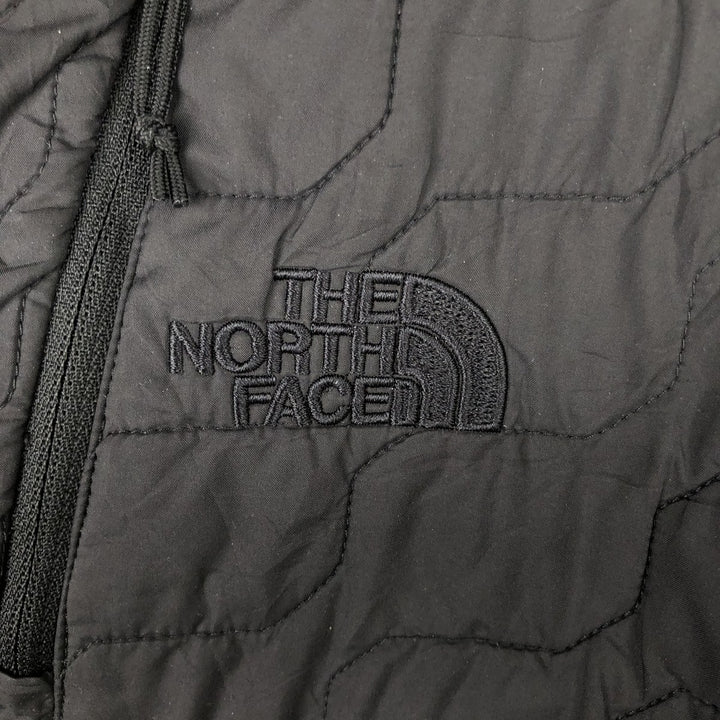 The North Face Thermoball Half-Zip Padded Puffer Jacket, Men's XL polyester black type Vintage Second Hand