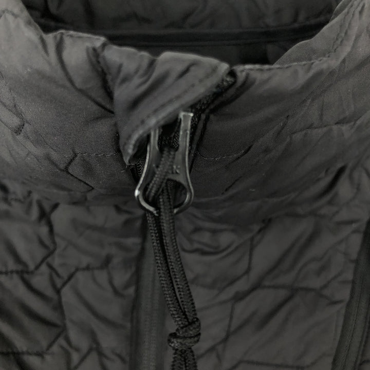 The North Face Thermoball Half-Zip Padded Puffer Jacket, Men's XL polyester black type Vintage Second Hand