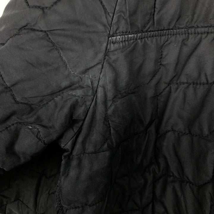 The North Face Thermoball Half-Zip Padded Puffer Jacket, Men's XL polyester black type Vintage Second Hand