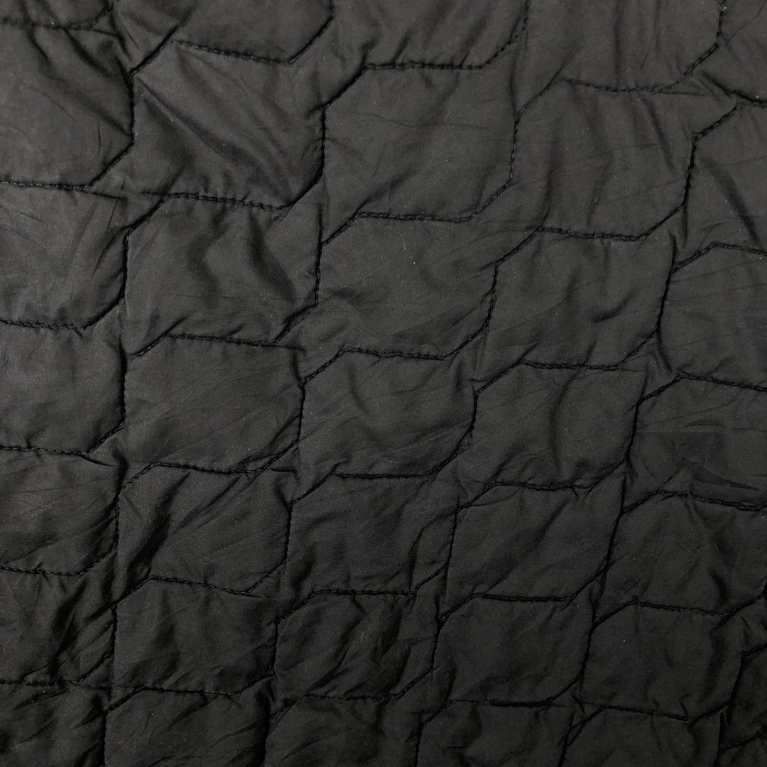 The North Face Thermoball Half-Zip Padded Puffer Jacket, Men's XL polyester black type Vintage Second Hand